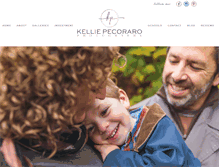Tablet Screenshot of kelliepecoraro.com